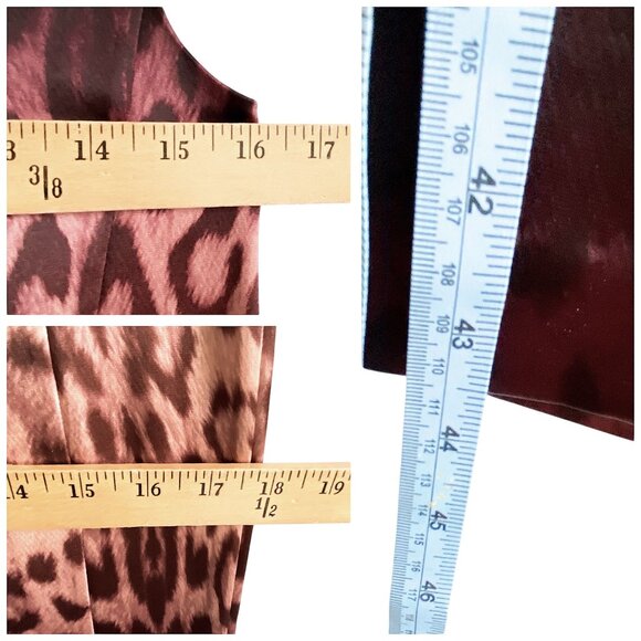 J Brand Clara Ombre Leopard-Print Dress, size S - Picture 14 of 14